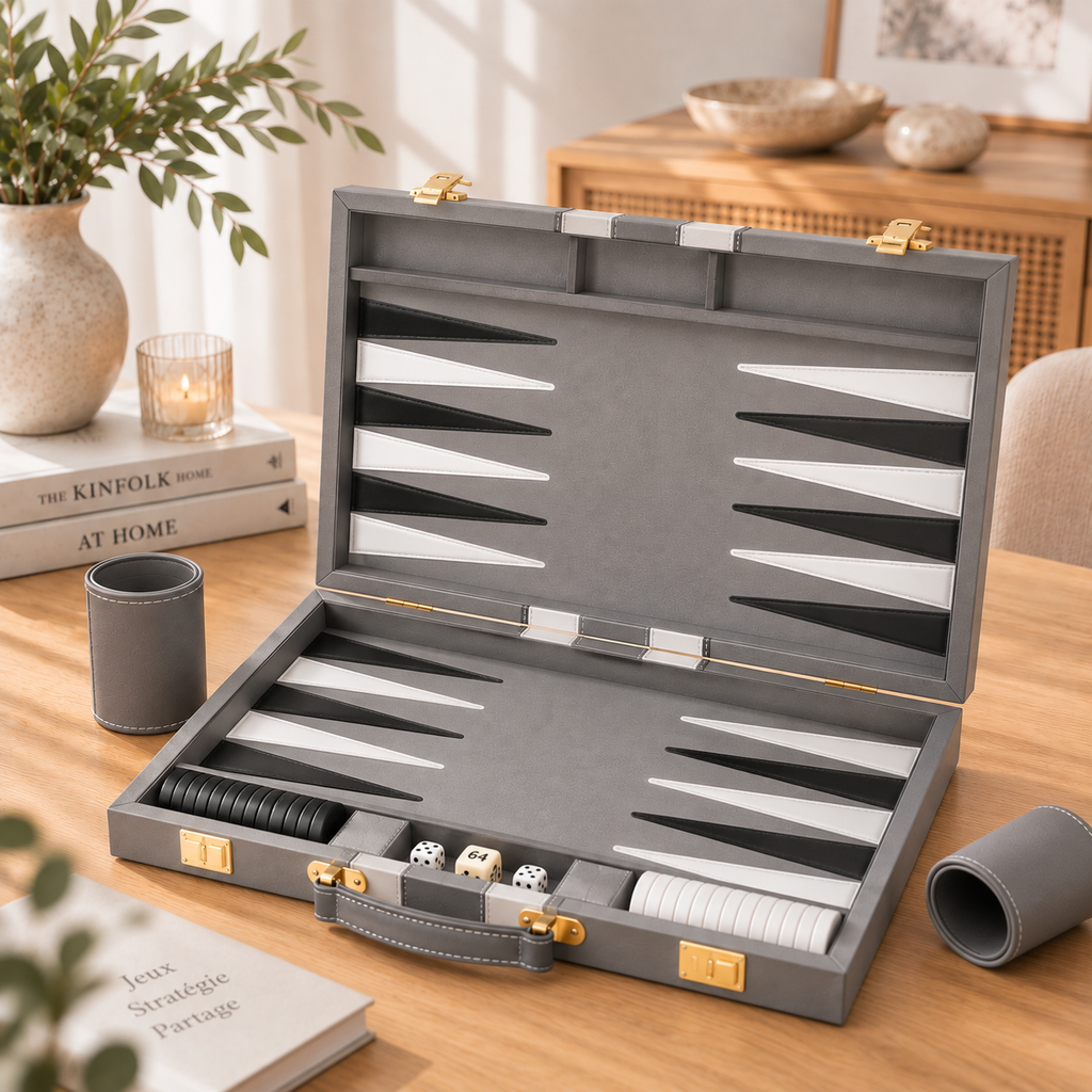 Backgammon en Coffret